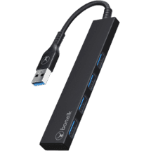 BonelkLong-Life USB-A to 4 Port USB 3.0 (Black)50080905