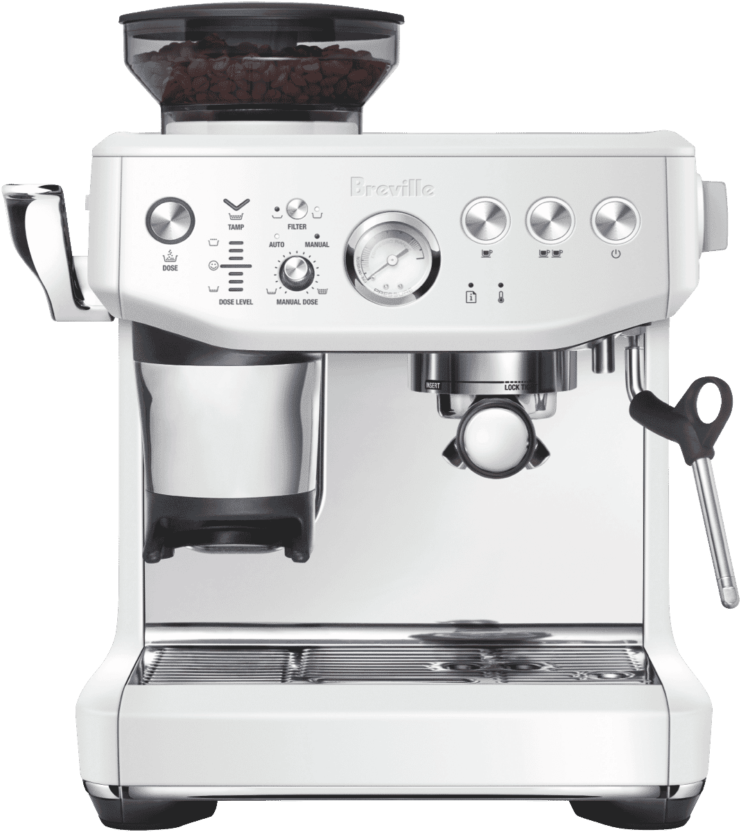 Breville The Barista Express Impress Coffee 100 Appliances