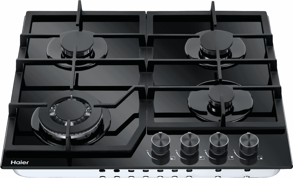 Haier 60cm Gas on Glass Cooktop HCG604WFCG3