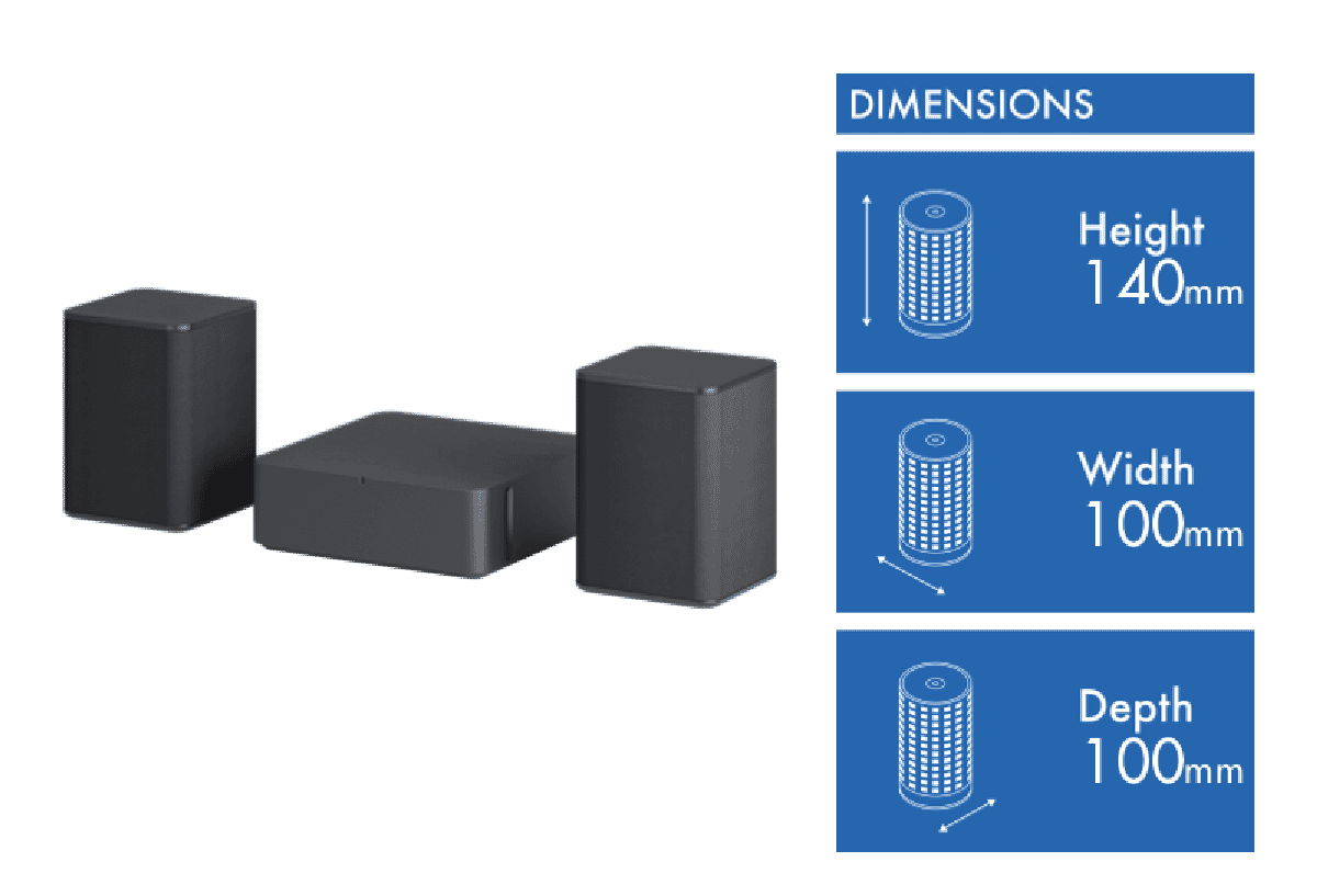 LG Wireless Rear Speaker Kit