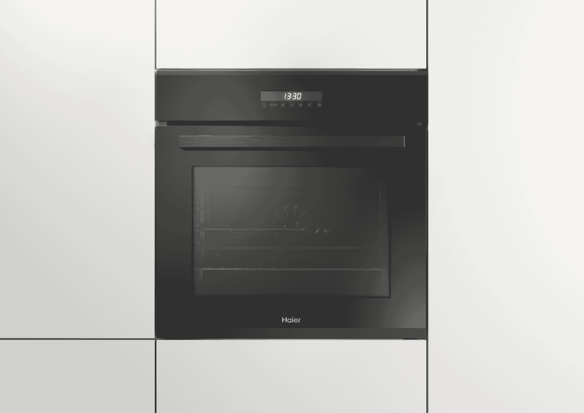 Haier HWO60S10TPB2 60cm Pyrolytic Oven Black at The Good Guys