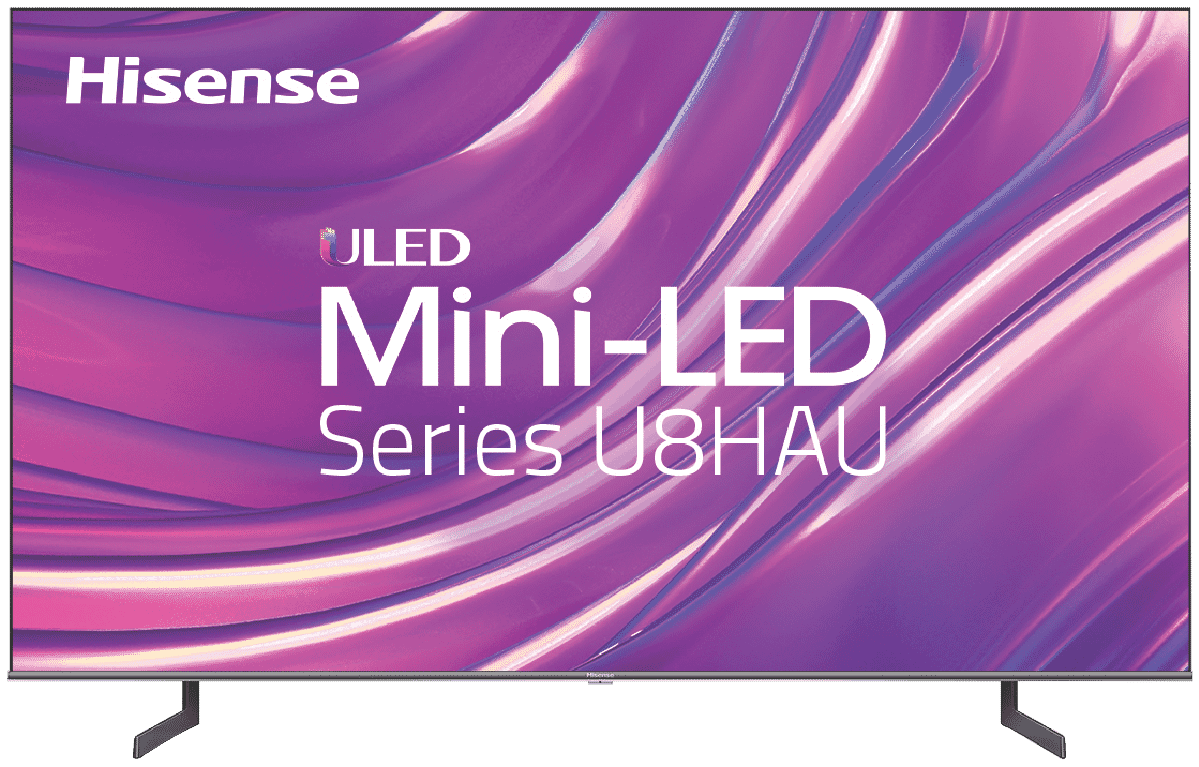 Hisense 65U8HAU 65" U8HAU MiniLED ULED 4K QLED Smart TV 2022 at The