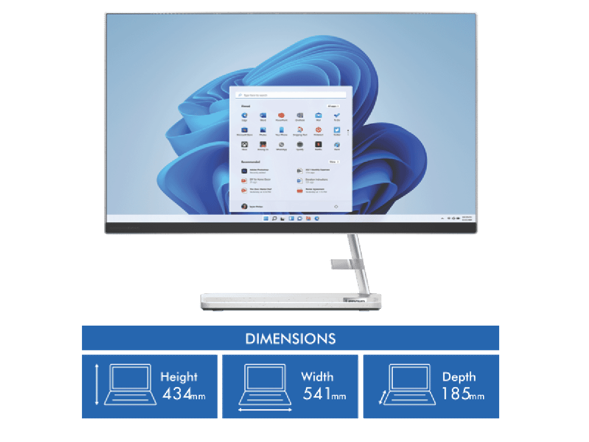 Lenovo IdeaCentre 3i 24' Touch i5 8GB 512GB Win 11 AIO