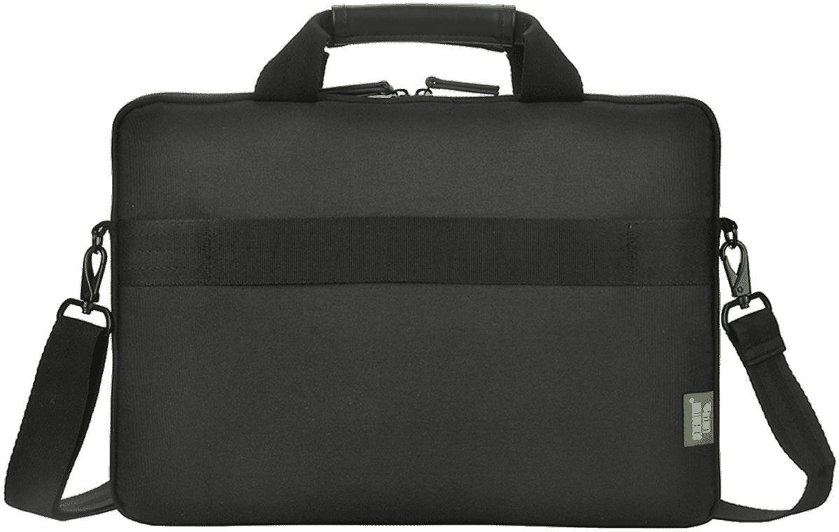 Generation Earth 13.3' Recycled Laptop Briefcase (Black)