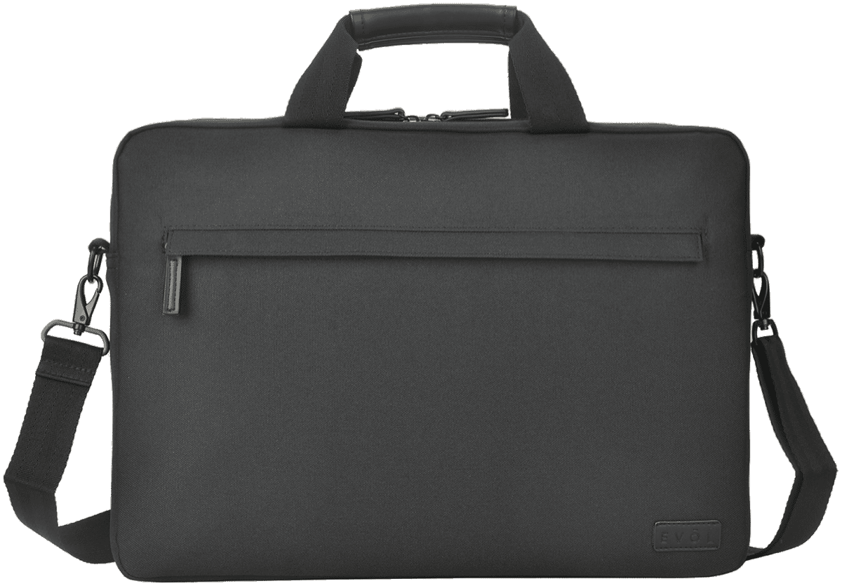 Generation Earth 15.6' Recycled Laptop Briefcase (Black)