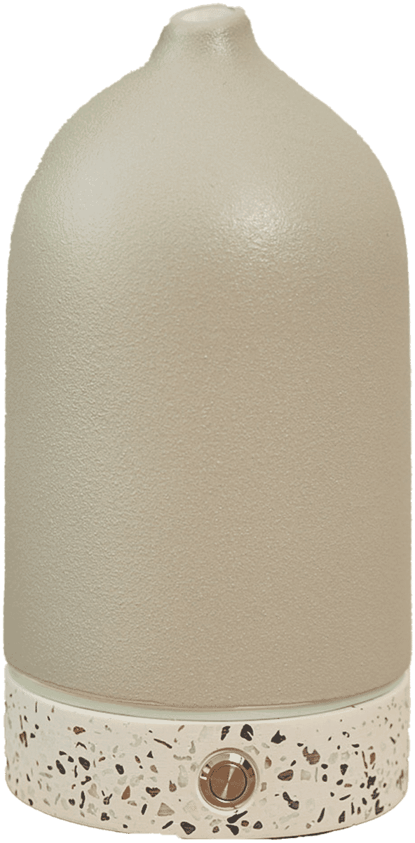 Ellia Pure Aroma Diffuser Ceramic & Terrazzo- Grey