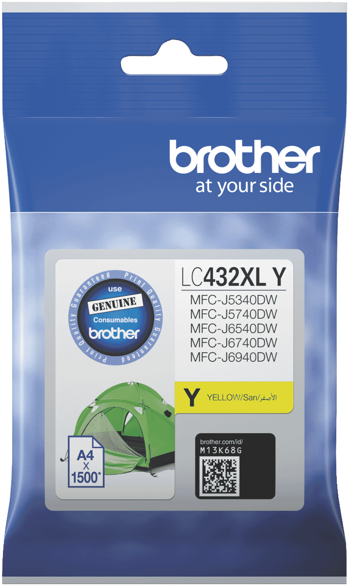 LC432XLY Yellow Ink Cartridge 