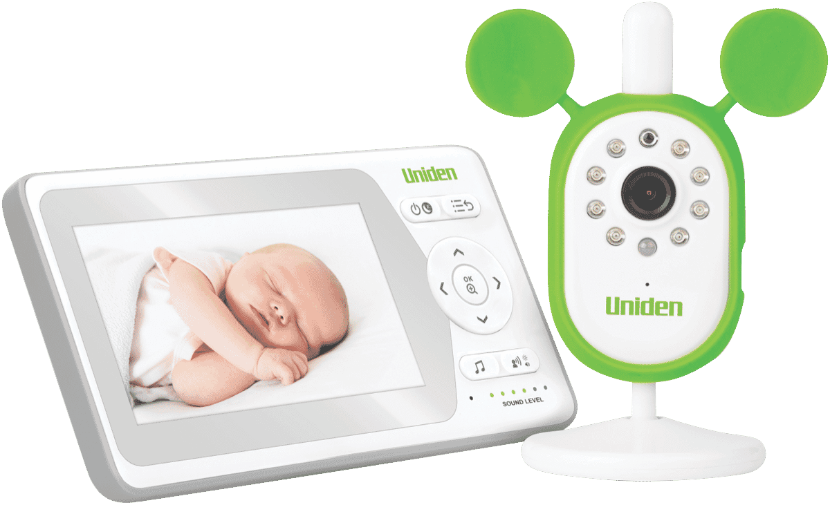 Uniden Wireless Baby Monitor with 4.3" Colour Monitor BW4301