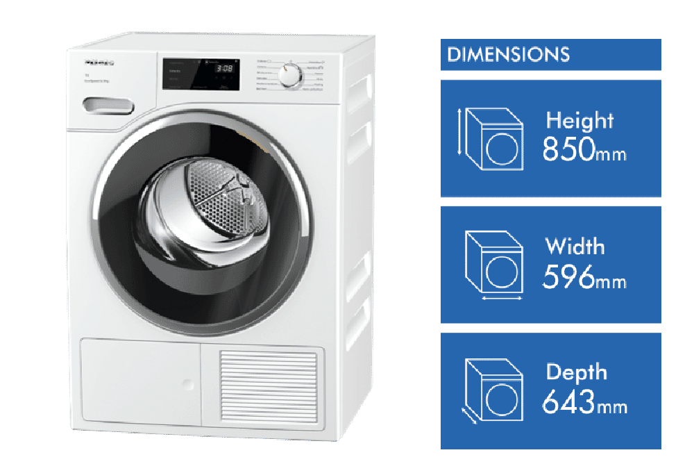 Miele 9kg Heat Pump Dryer