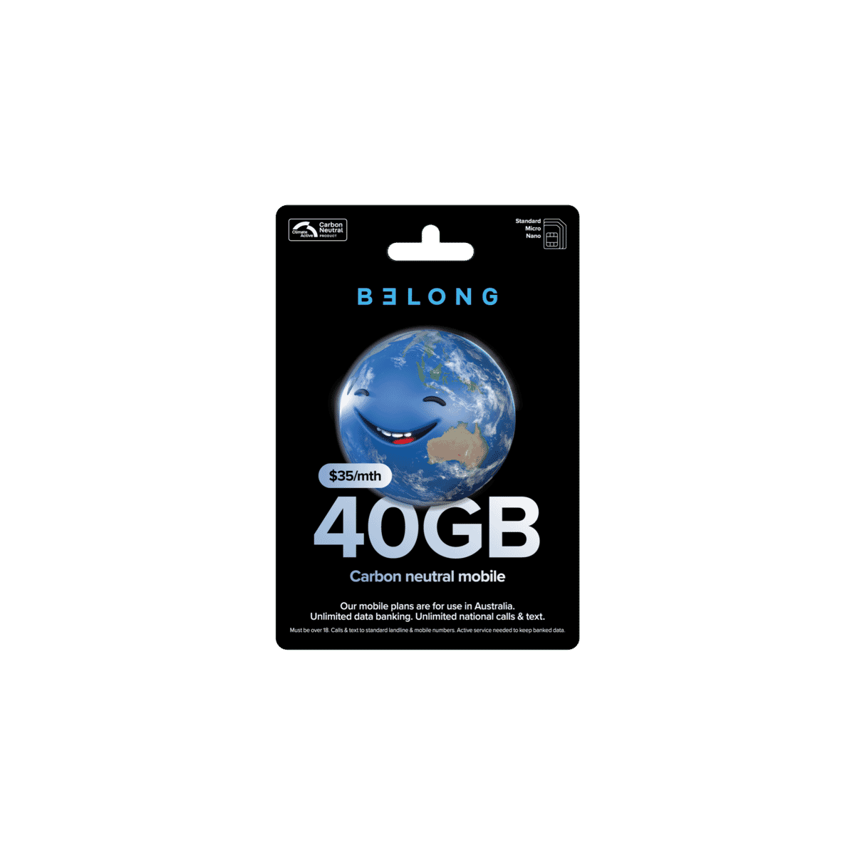 Belong Mobile Starter Kit 35 AUBLSK06