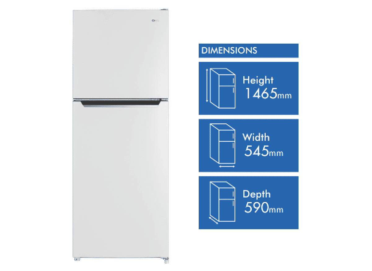 chiq 216l top mount refrigerator