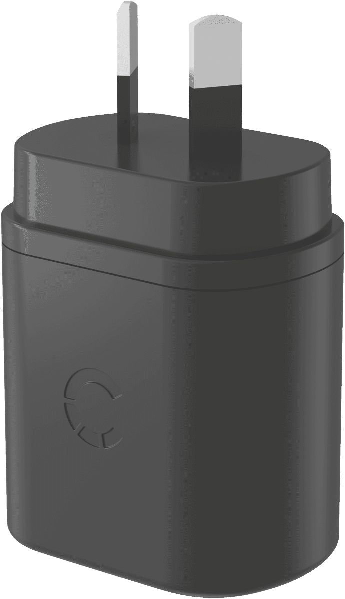 Cygnett PowerPlus 12w Dual Port Wall Charger Black