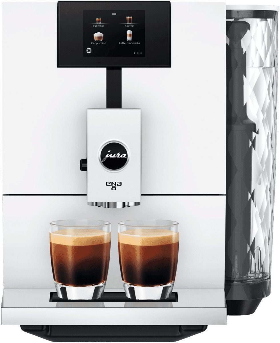 JURA 15520 ENA 8 Full Nordic White at The Good Guys