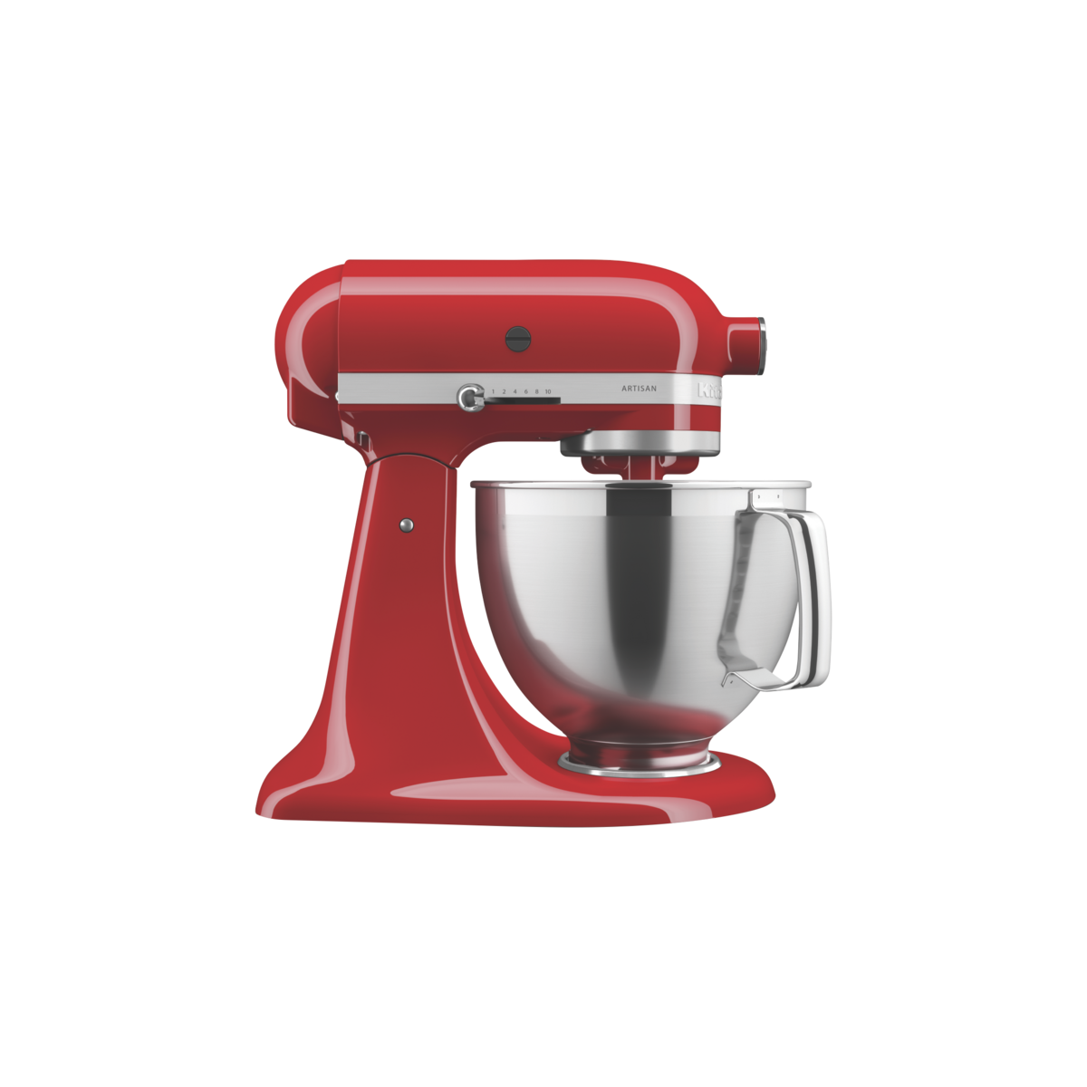 KitchenAid 5KSM195PSAER Artisan Stand Mixer Empire Red at The Good Guys