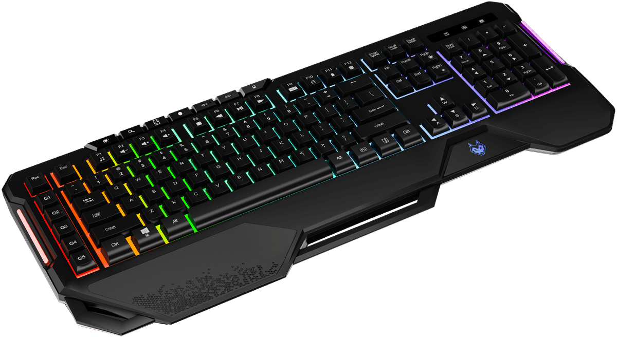 Lycan Gaming Nemesis RGB Multimedia Gaming Keyboard