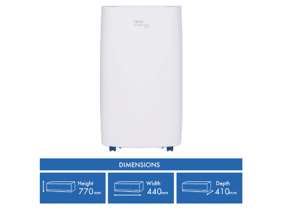 Tecoair 4.23kW Cooling Only Portable Air Conditioner