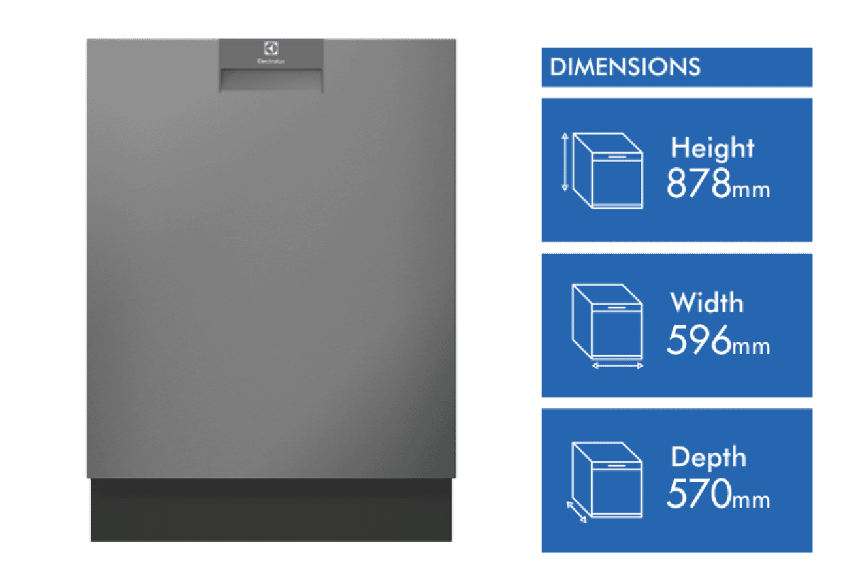 Electrolux 60cm Built Under Dishwasher
