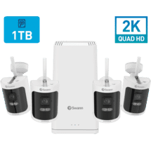 Swann4 Camera 1TB 2K UltraHD Wireless Security System50082439