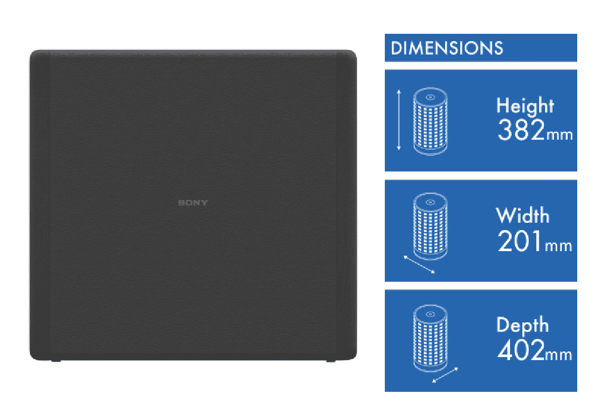 Sony Optional Subwoofer HTA3000