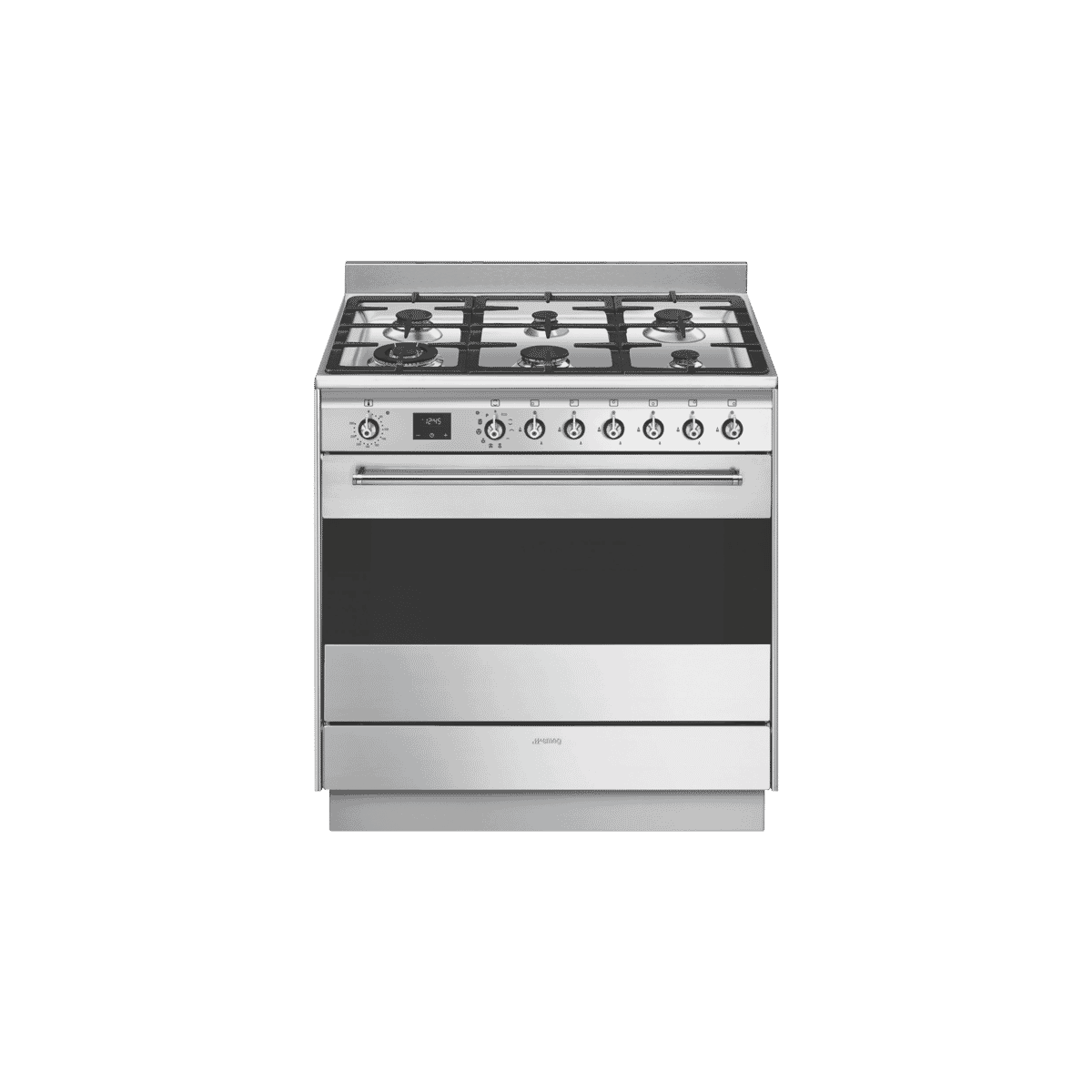 Smeg 90cm Freestanding Pyrolytic Oven FSP9610X1