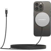 Cygnett MagCharge Cable 7.5W Black 2M