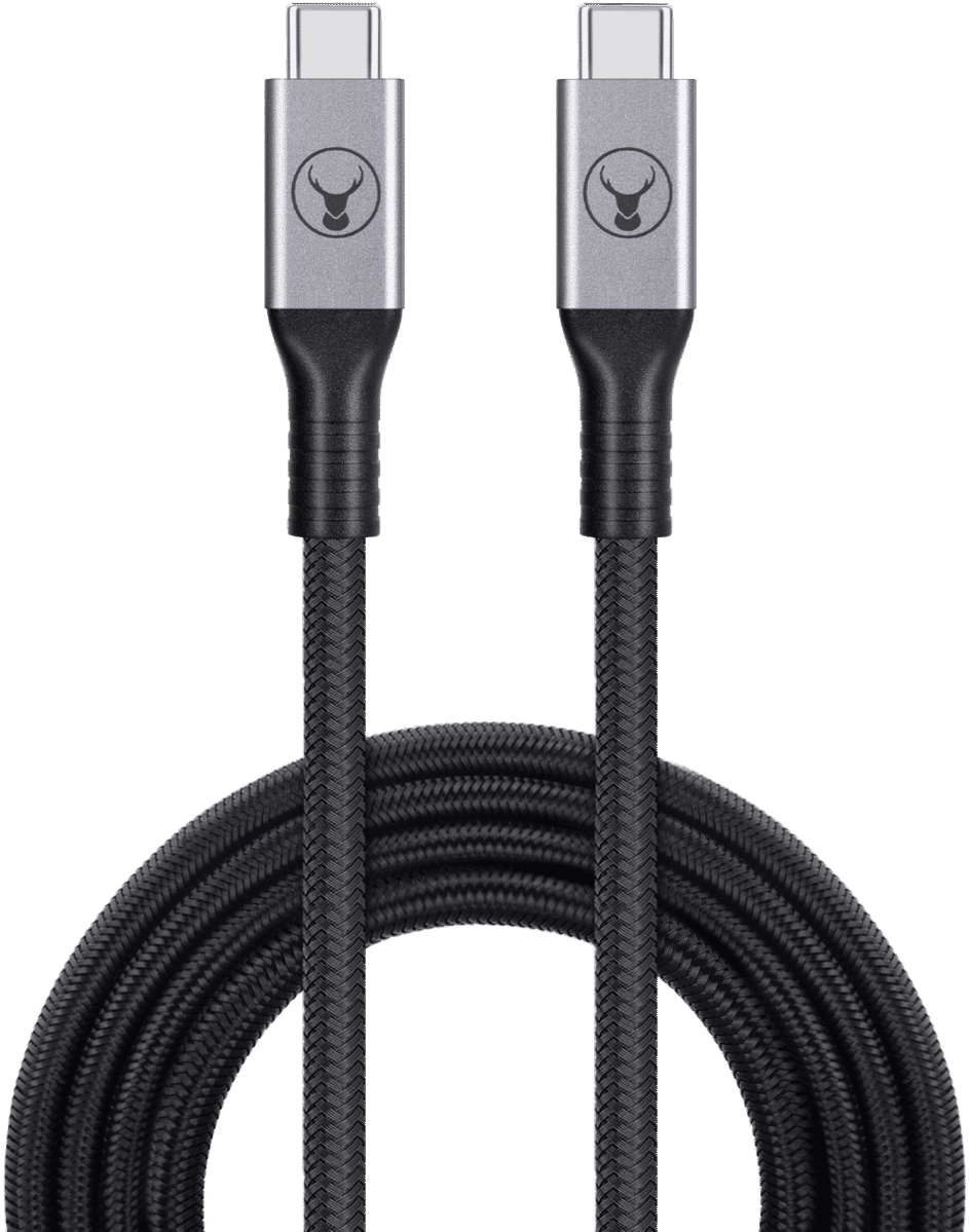 Bonelk USB-C to USB-C Long-Life 10Gbps Transfer Cable - Black (2m)