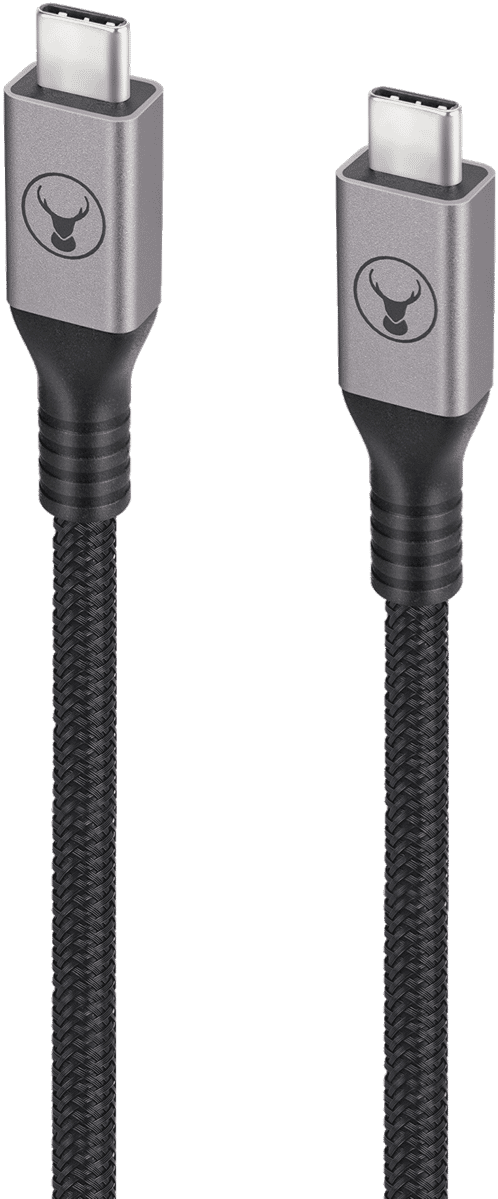 Bonelk USB-C to USB-C Long-Life 10Gbps Transfer Cable - Black (2m)