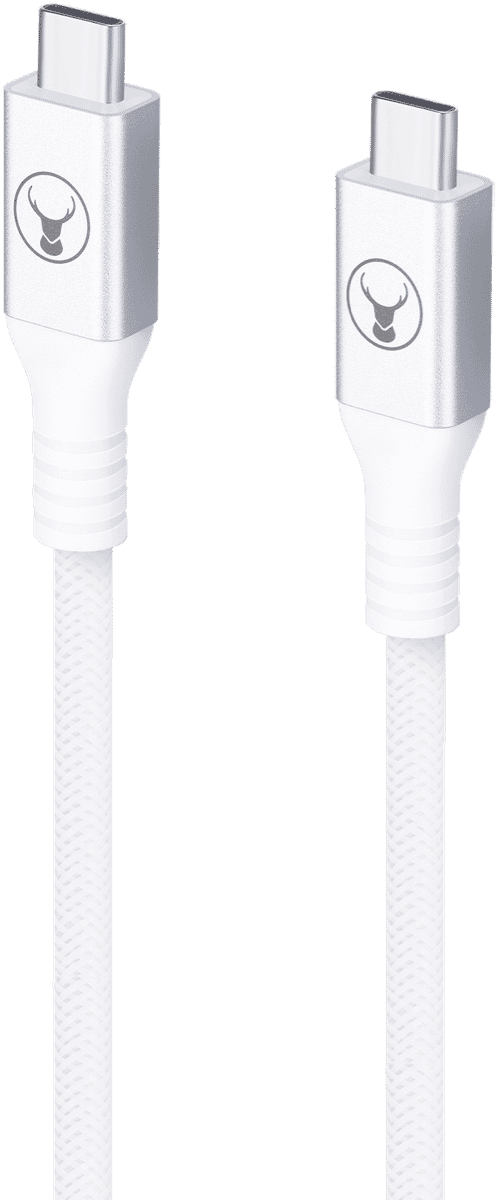 Bonelk USB-C to USB-C Long-Life 10Gbps Transfer Cable - White (2m)