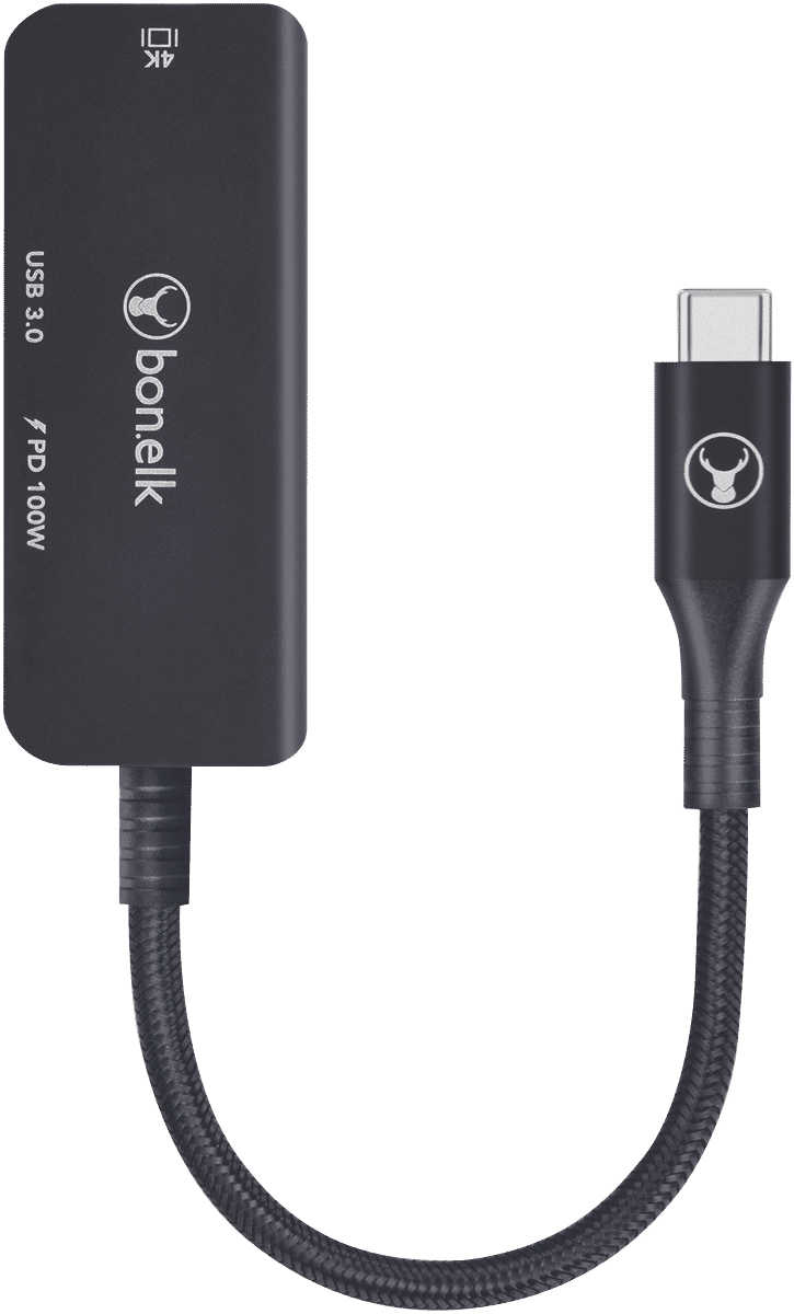 BonelkLong-Life 3in1 Multiport Hub (Black)50082791