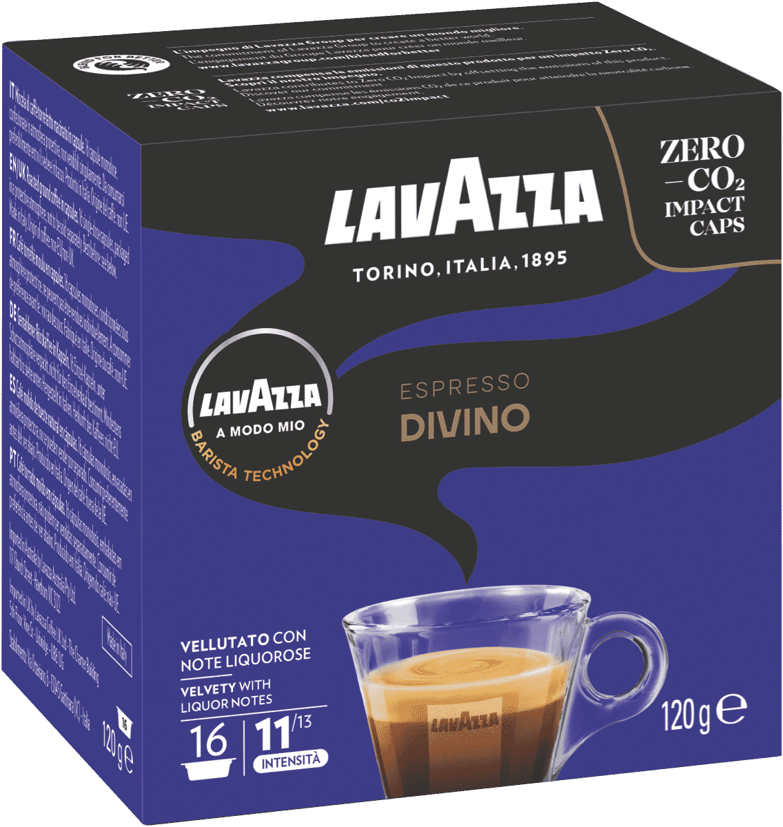 128 CAPSULE LAVAZZA A MODO MIO DIVINO - coffeeserviceshop