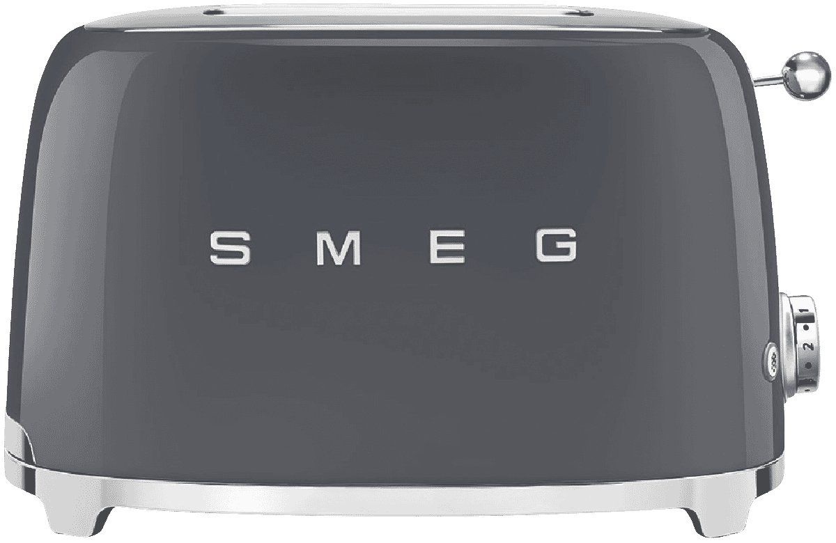Smeg 50's Style 2 Slice Toaster Grey