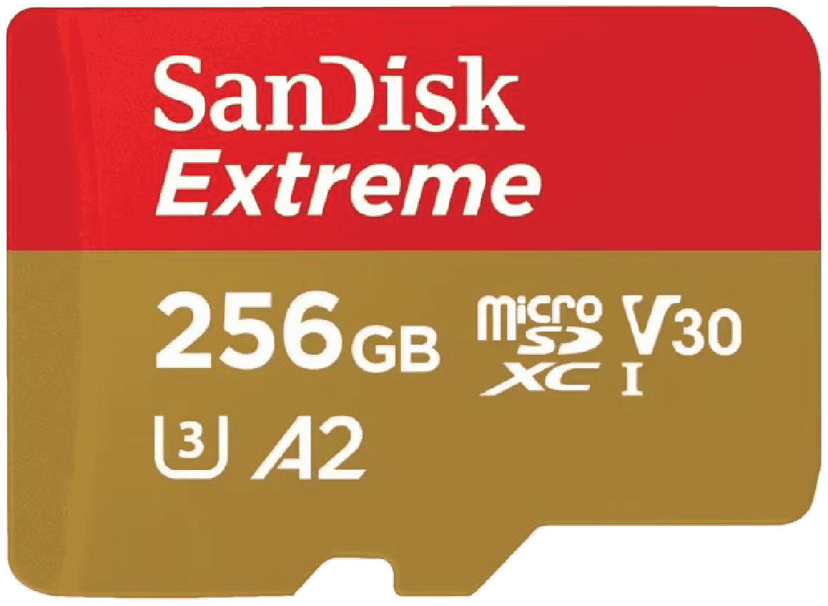 Sandisk Extreme Micro SDXC 256GB SD Memory Card