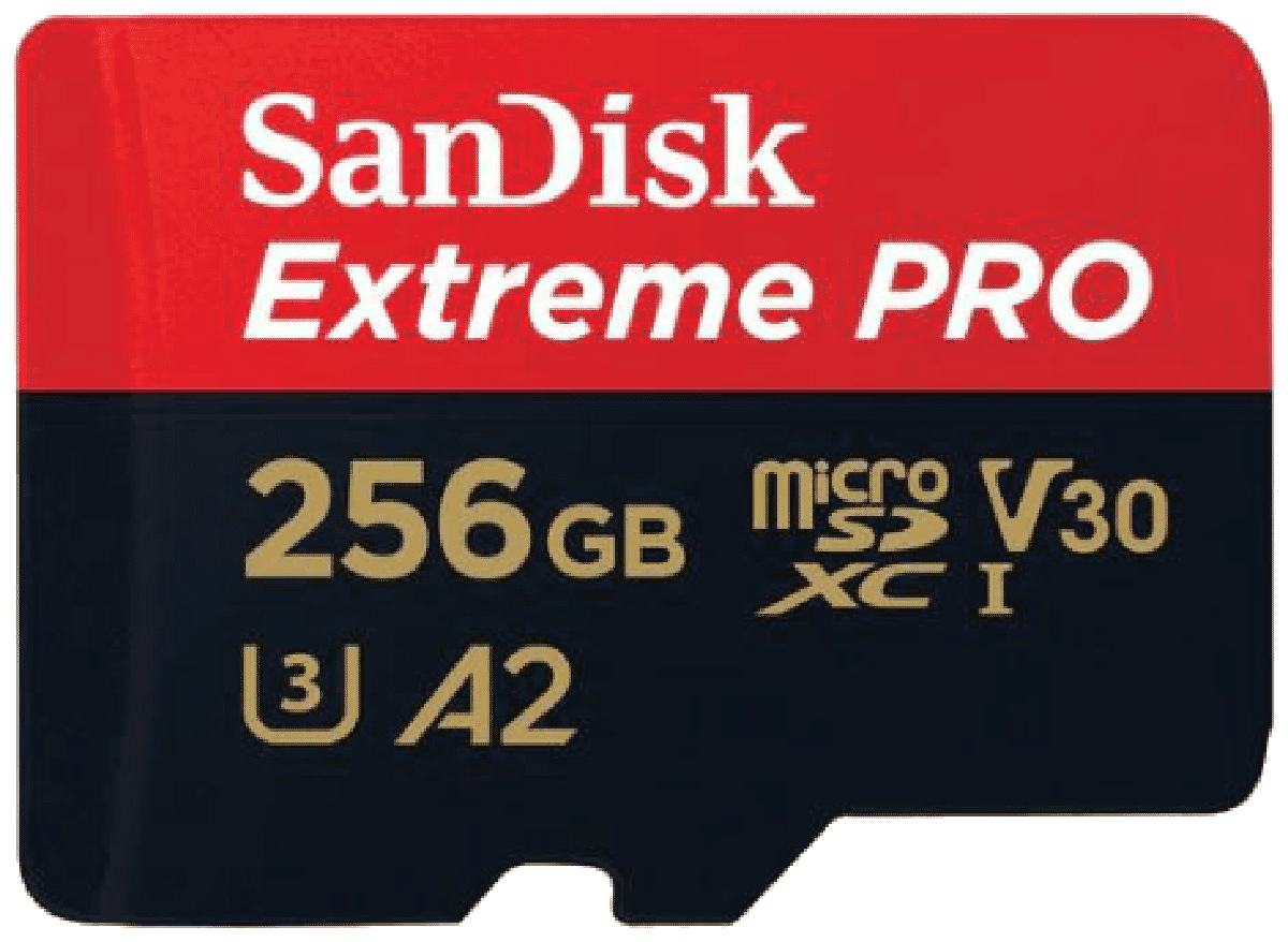 Sandisk Extreme Pro Micro SDXC 256GB SD Memory Card