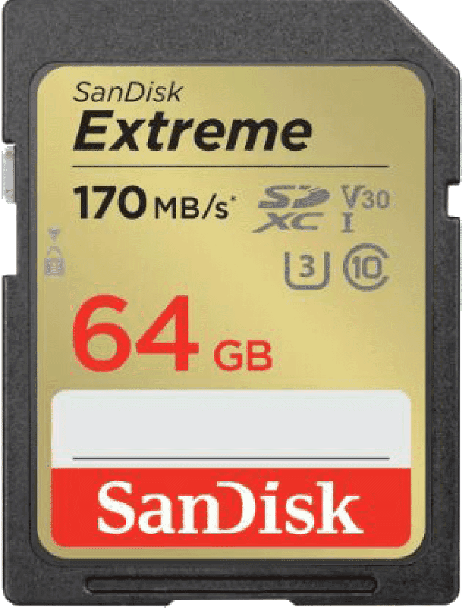 Sandisk Extreme SDXC 64GB SD Memory Card
