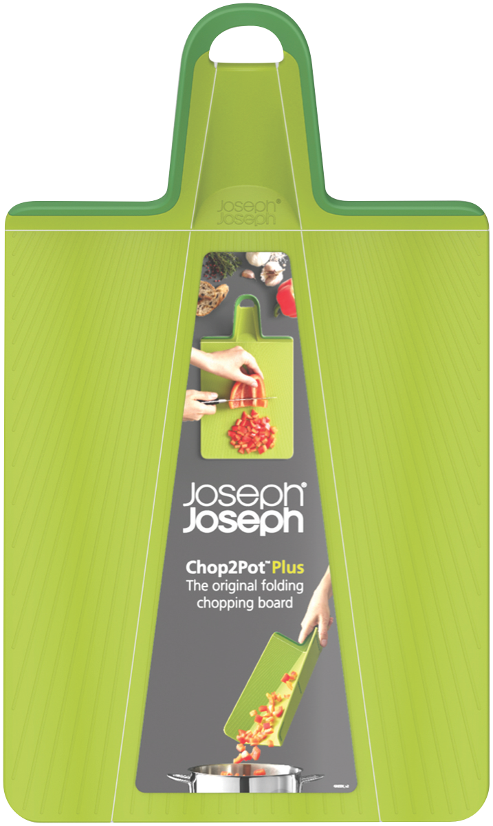 Joseph Joseph Chop2Pot Plus Folding Chopping Board - Green, 1