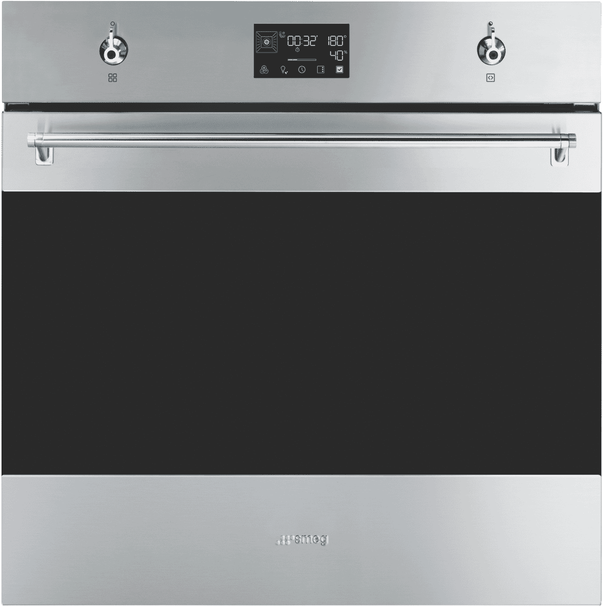 Smeg 60cm Pyrolytic Steam Oven with Probe SOPA6302S2PX