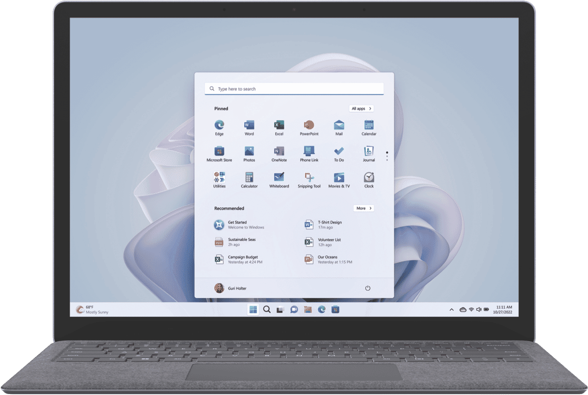 MicrosoftSurface Laptop 5 13.5" i5 8GB 256GB Platinum50083190