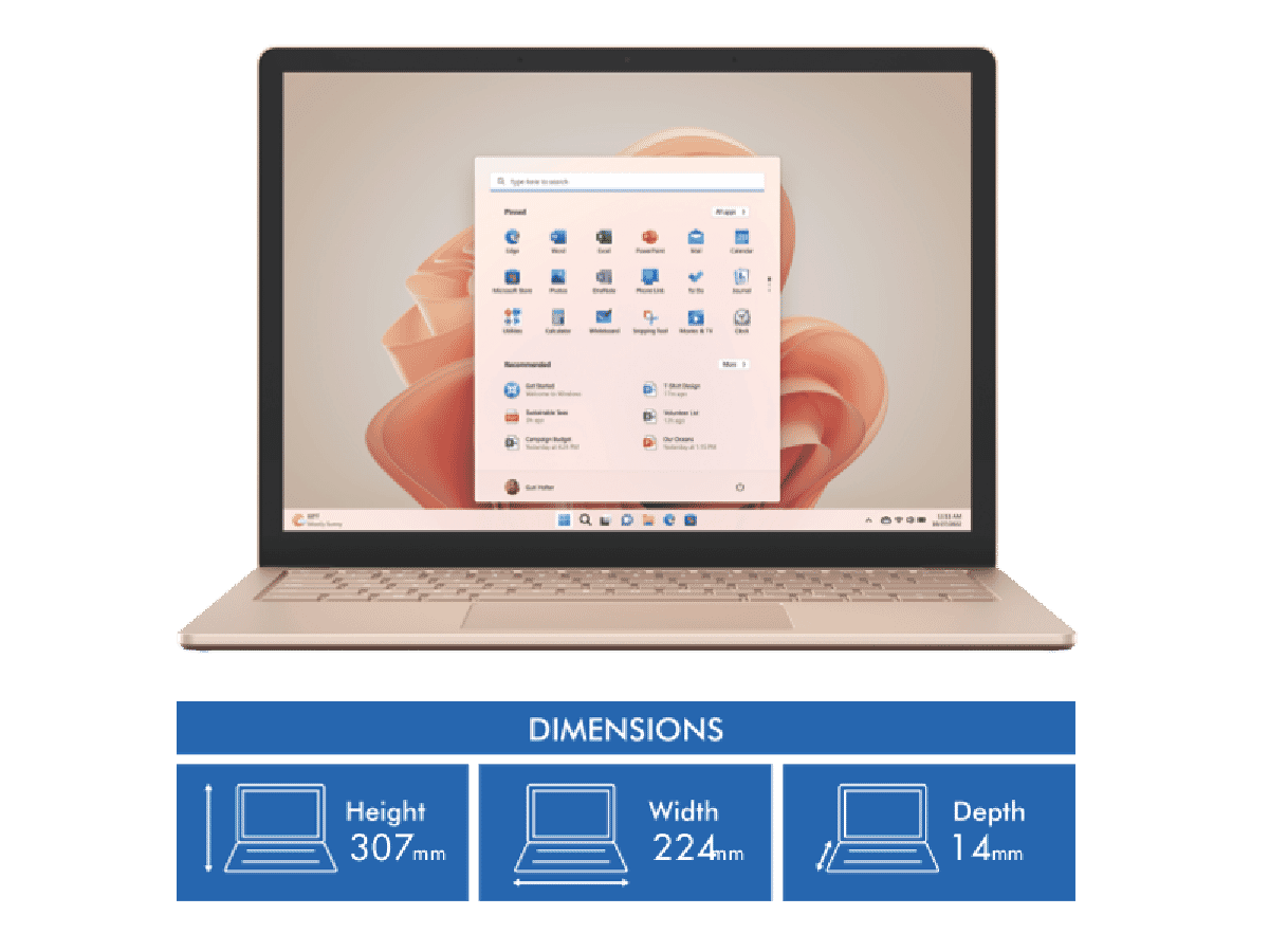 Microsoft Surface Laptop 5 13.5' i5 16GB 512GB Sandstone