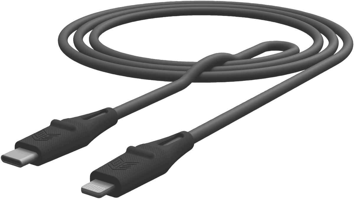 STM Dux USB-C to Lightning 1.5m-  Grey