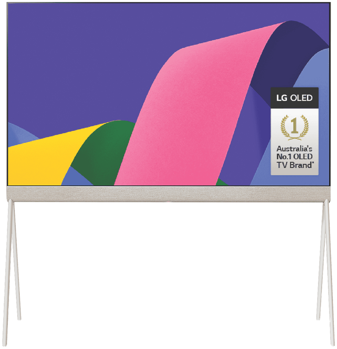 LG 55' 4K OLED EVO Objet Collection Pose