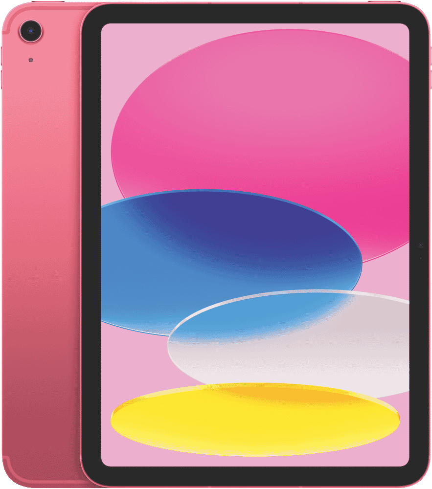 Apple iPad 10.9' (10th Gen) Wi-Fi+Cellular 64GB - Pink