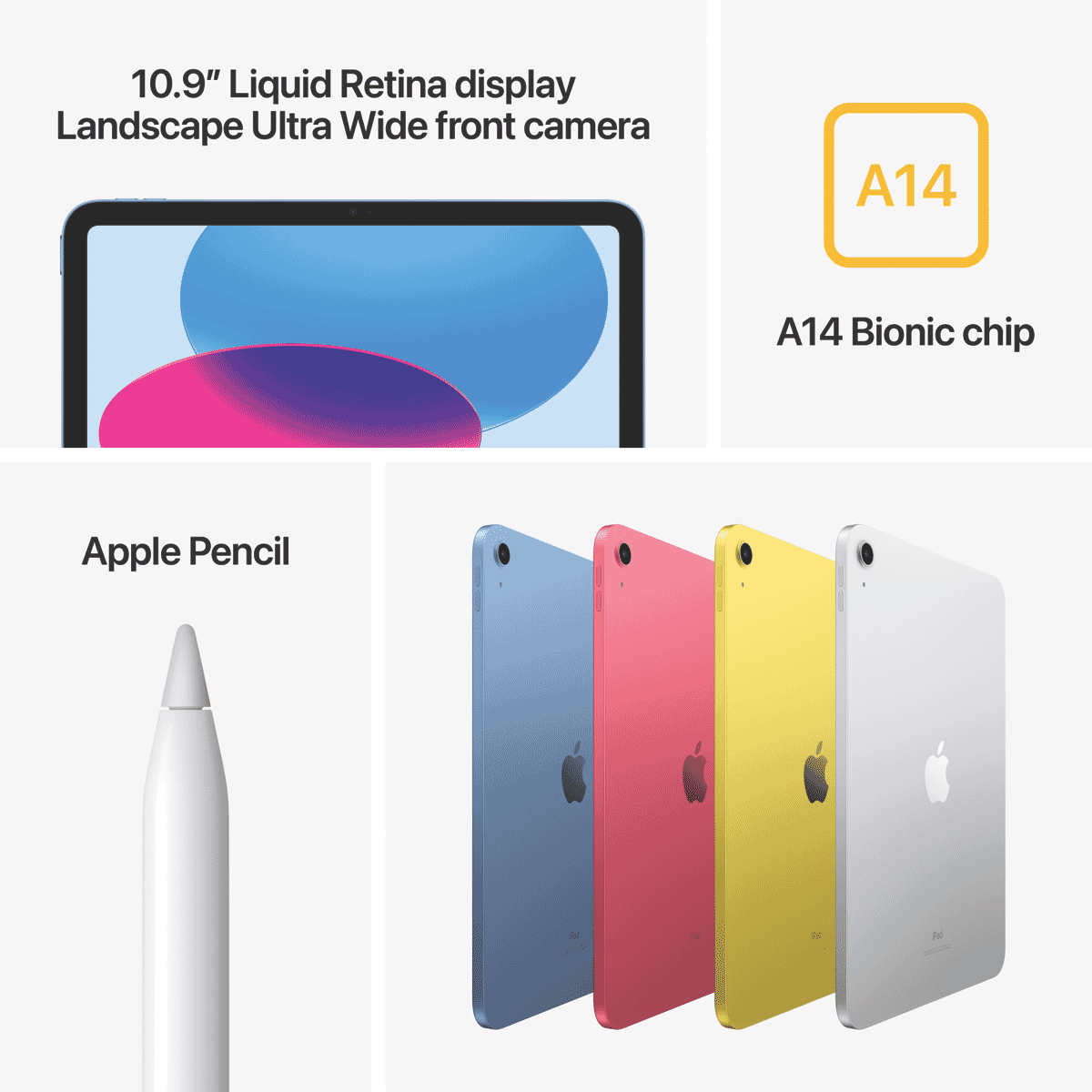 Apple iPad 10.9-inch (10th generation, 2022) : Apple iPad : Target