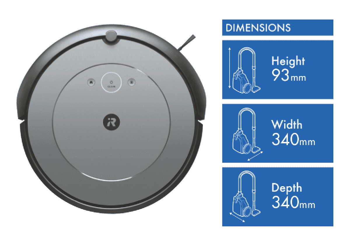 iRobot Roomba i2 i2152 Wi-Fi Connected Robot Vacuum Cleaner - Grey - NEW!  885155032812