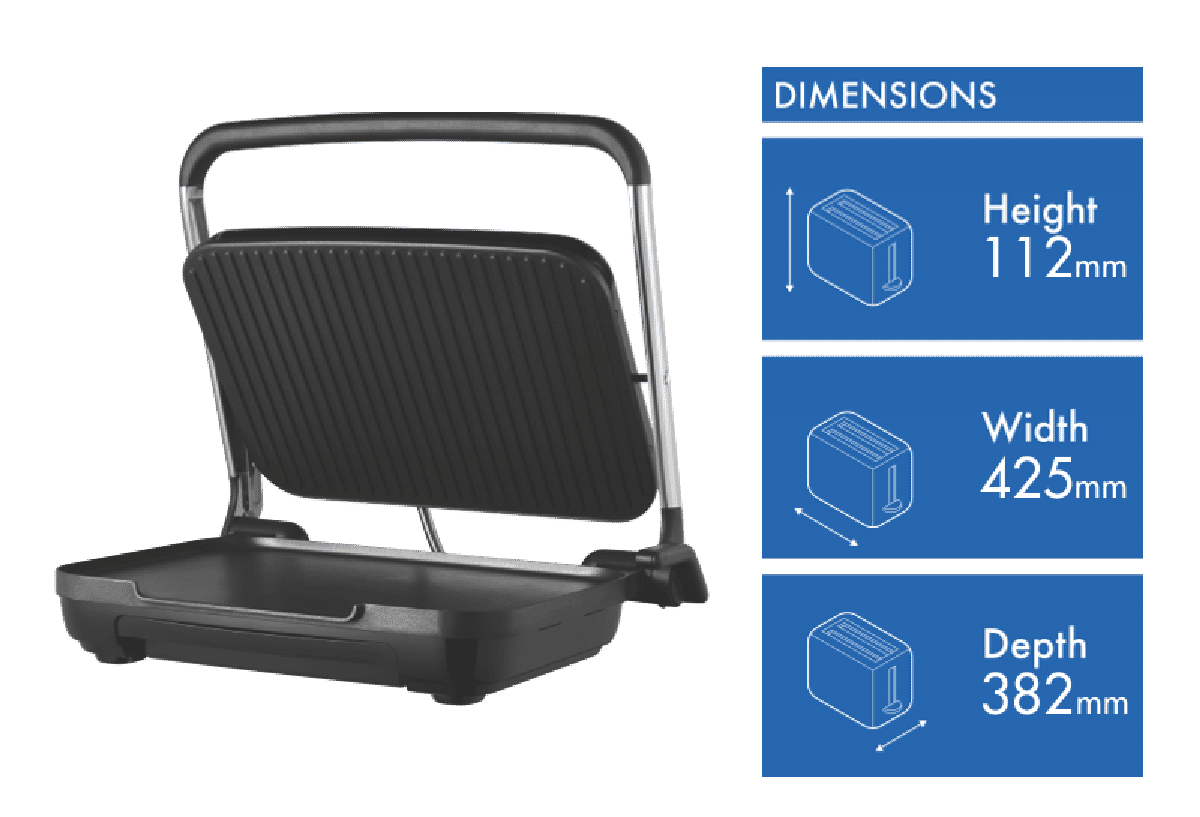 Sunbeam 6 Slice Sandwich Grill and Press