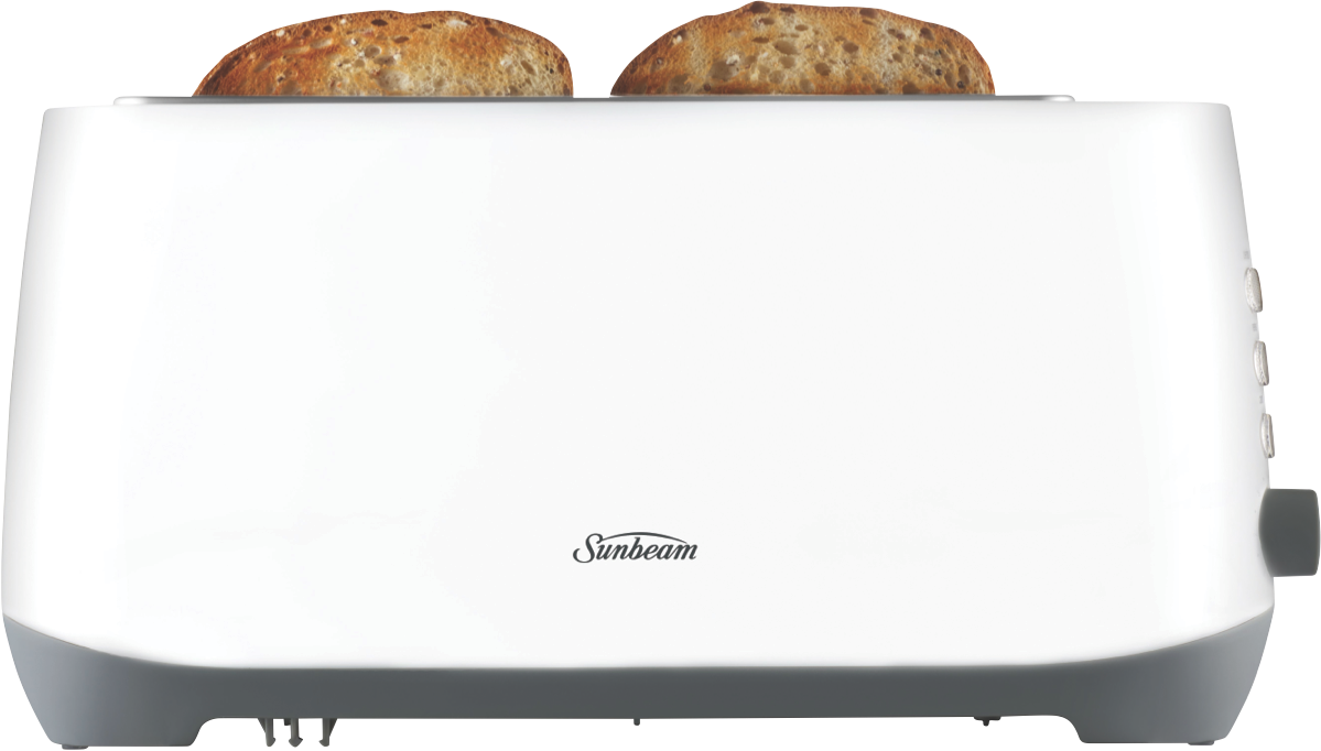 Sunbeam Rise Up 4 Slice Toaster White TAP0003WH