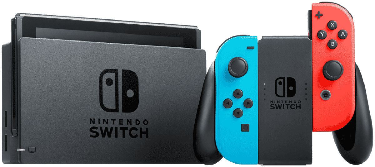 Nintendo 99282 Switch Console (Neon Red/ Blue) at The Good Guys