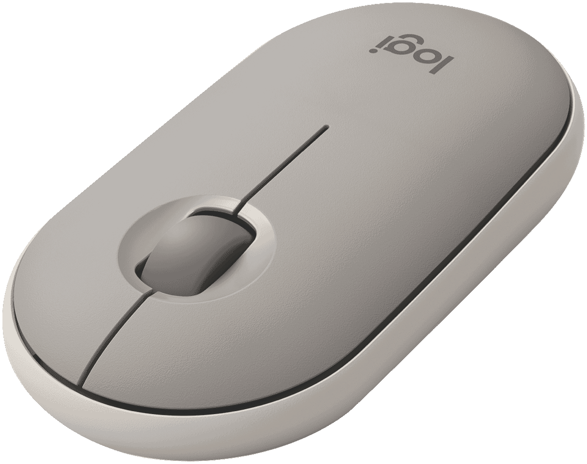 Logitech M350 Pebble Wireless Mouse (Sand)
