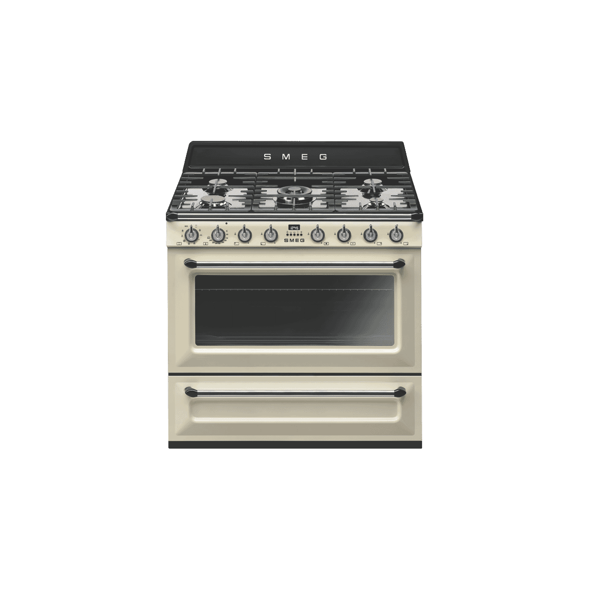 Smeg Panna Victoria Dual Fuel Upright Cooker TRA90P2