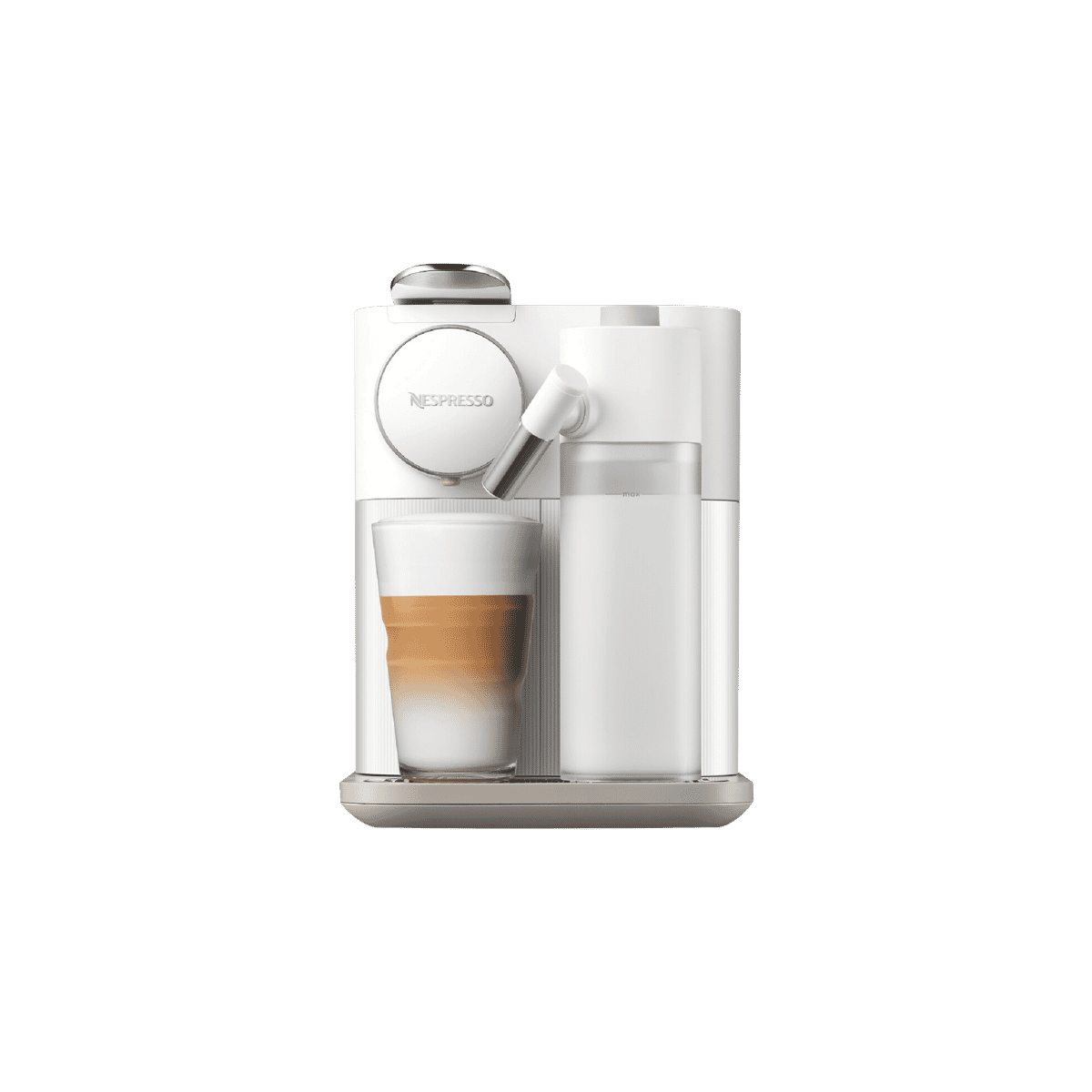 Nespresso EN640W Gran Lattissima Capsule Coffee Machine White at The ...