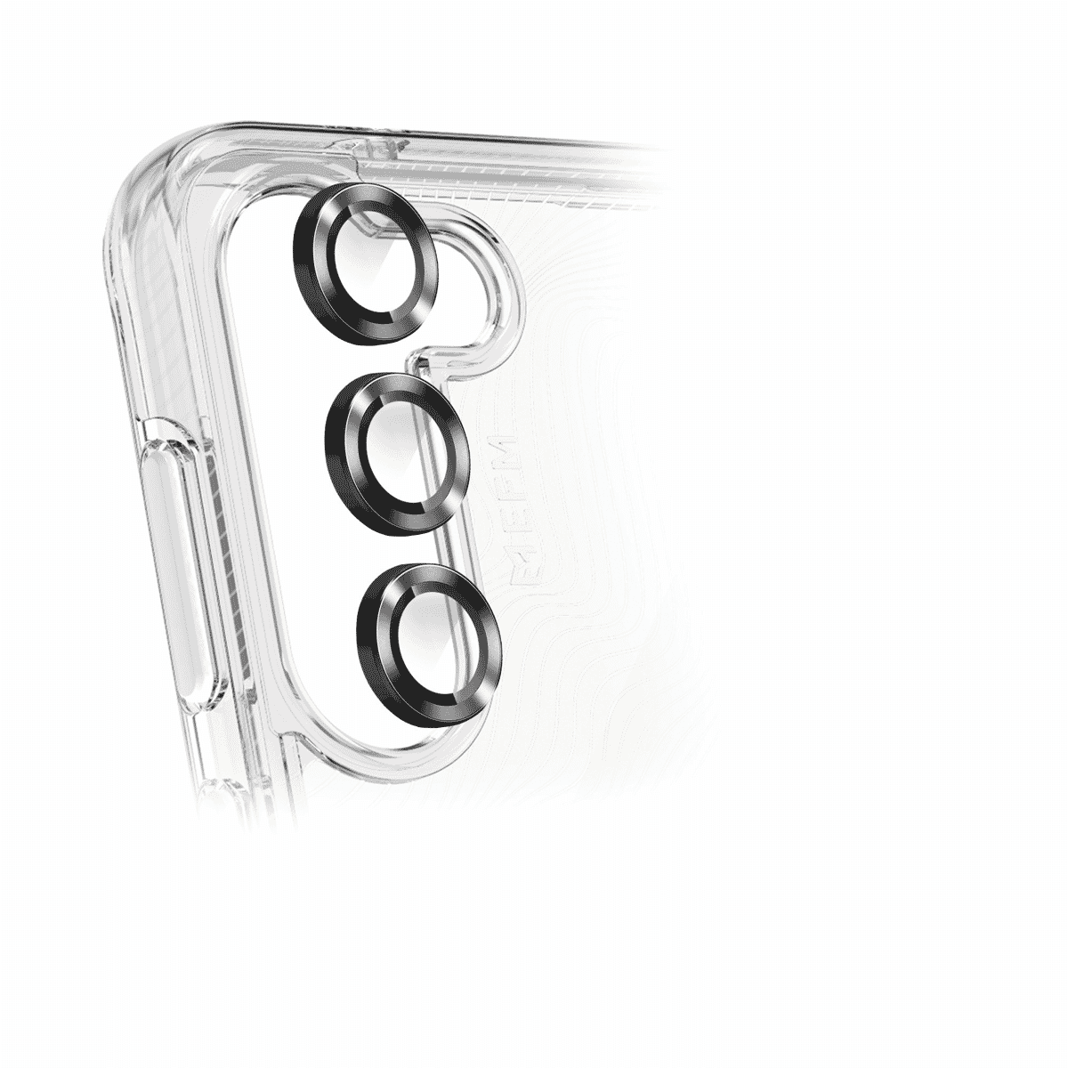 EFM Camera Lens Screen Galaxy S23/S23+ - Carbon